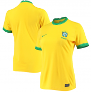 Women's  Brazil Home Jersey 2021(Customizable)